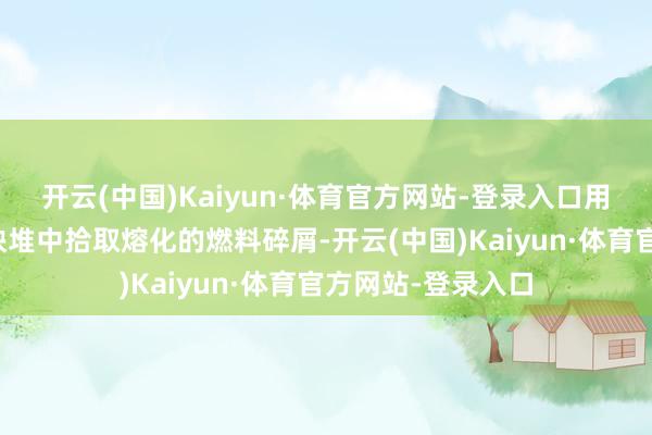 开云(中国)Kaiyun·体育官方网站-登录入口用于从三个受损反映堆中拾取熔化的燃料碎屑-开云(中国)Kaiyun·体育官方网站-登录入口