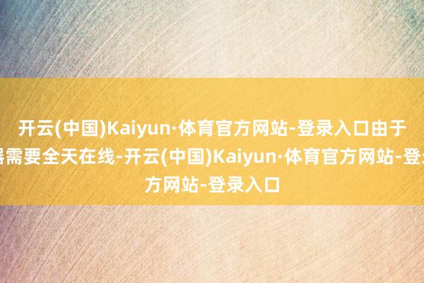 开云(中国)Kaiyun·体育官方网站-登录入口由于助听器需要全天在线-开云(中国)Kaiyun·体育官方网站-登录入口